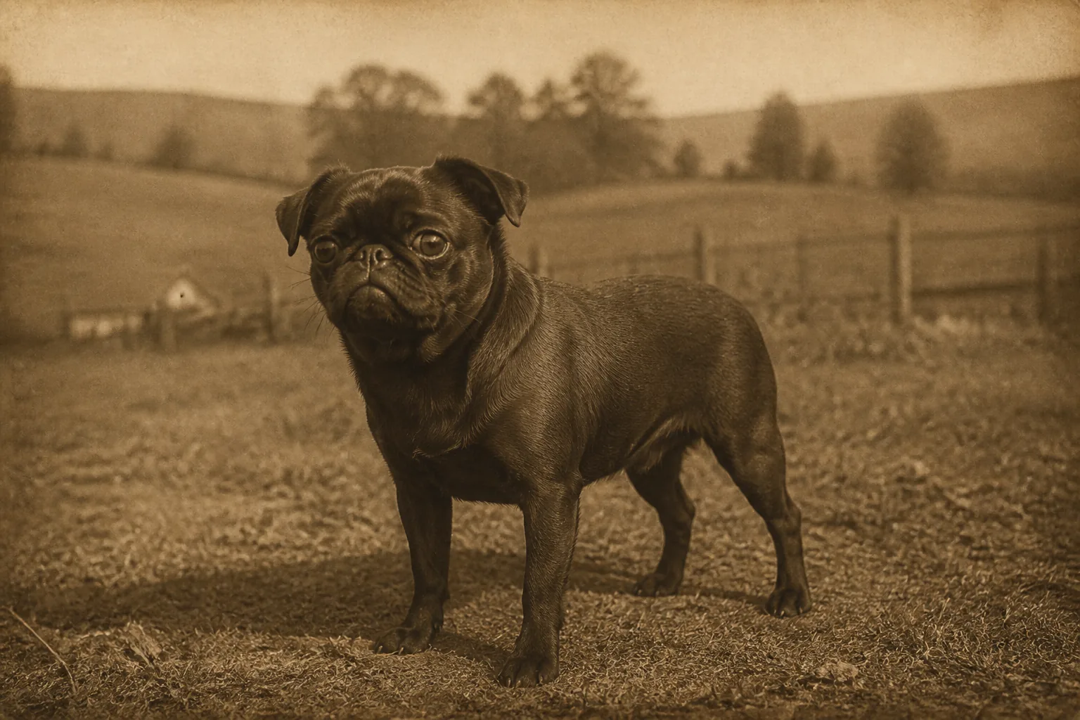 Photographie d'archive d'un Carlin
