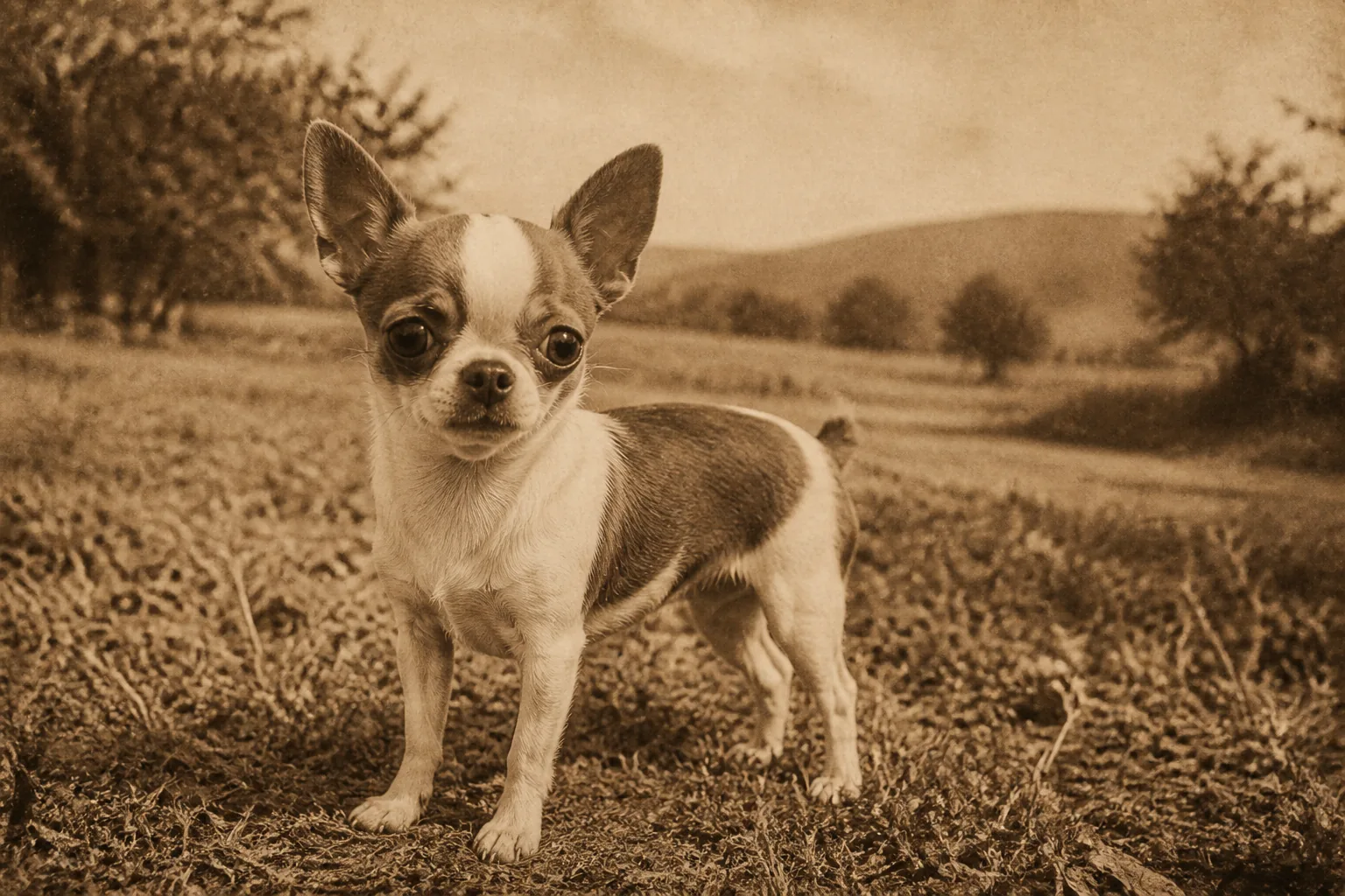 Photographie d'archive d'un Chihuahua