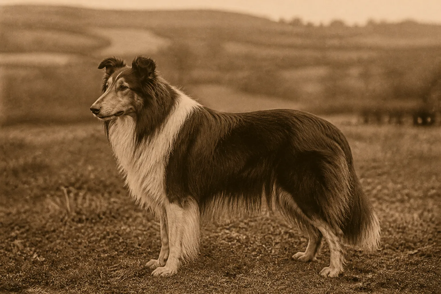 Photographie d'archive d'un Colley