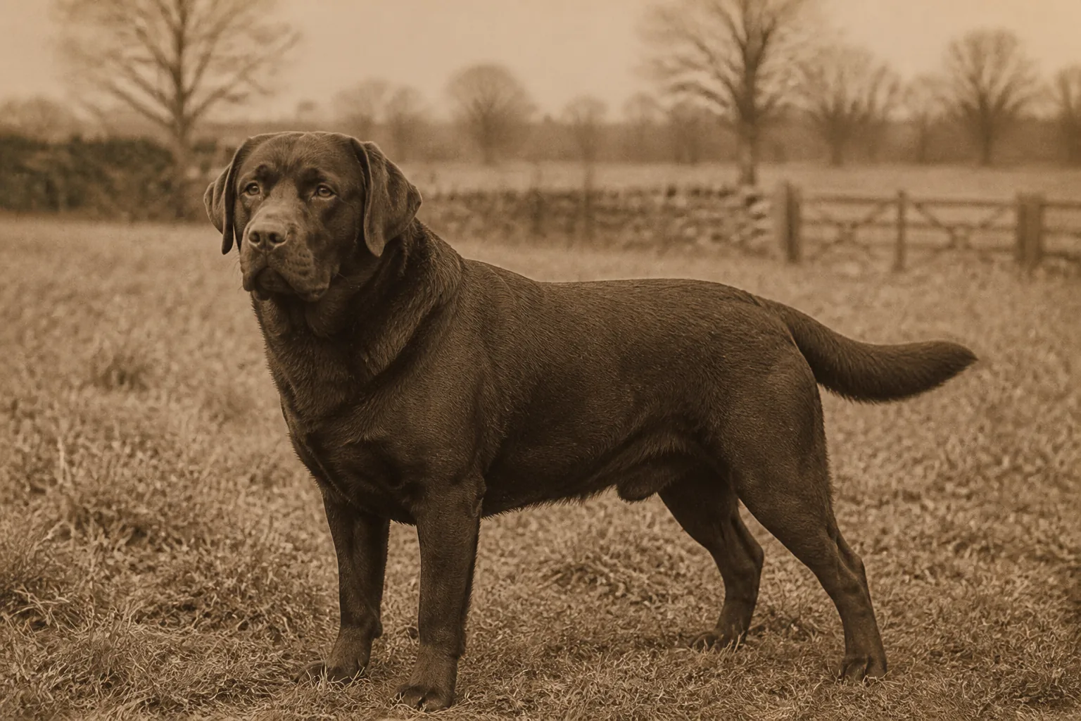 Photographie d'archive d'un Labrador Retriever