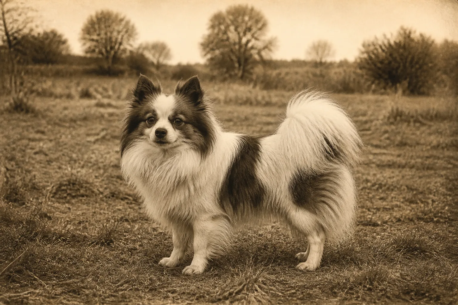 Photographie d'archive d'un Spitz Nain
