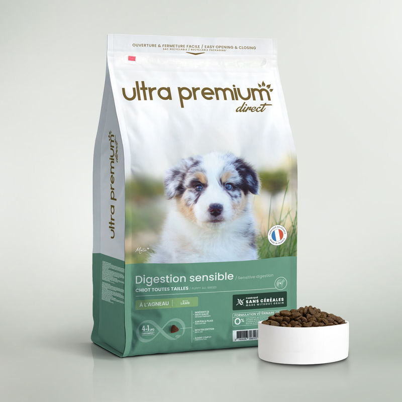 Croquettes Sans Céréales — Chiot Digestion Sensible