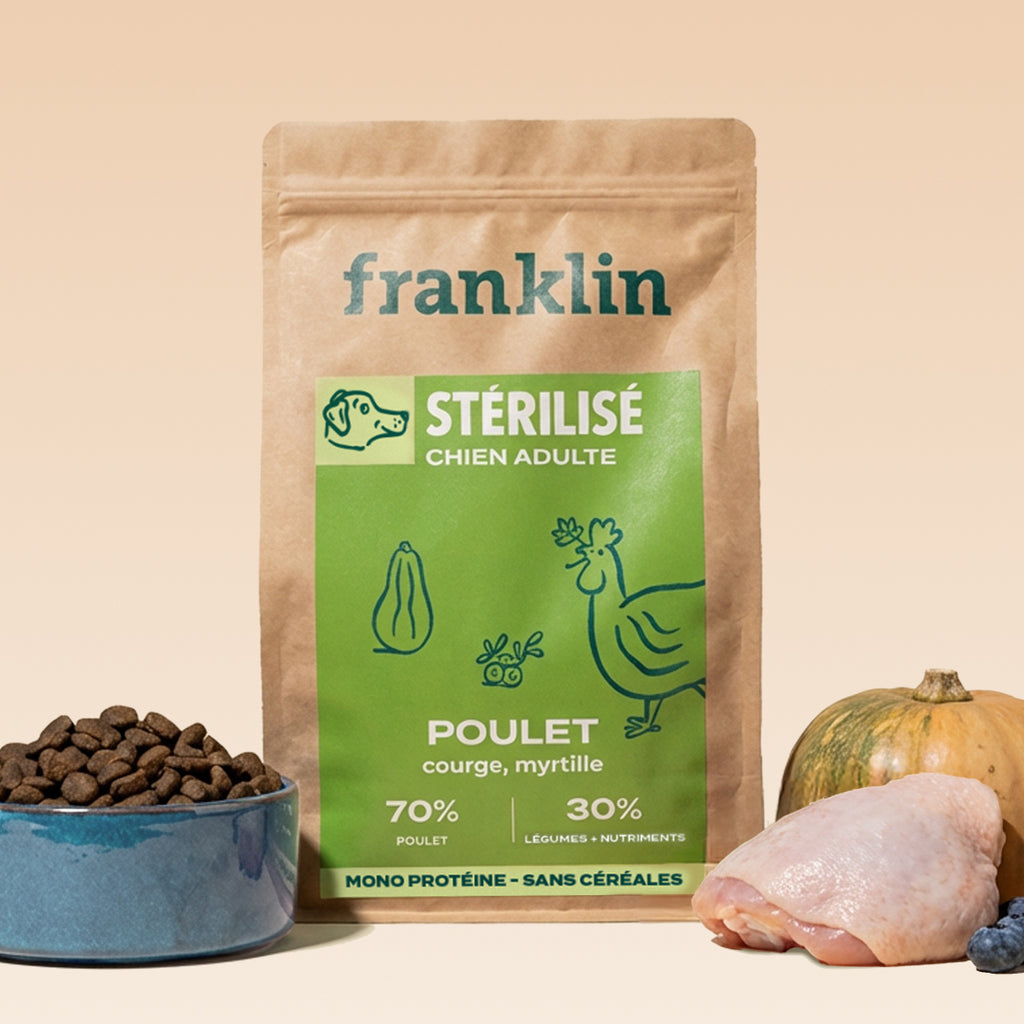 Croquettes Poulet, Courge & Myrtille